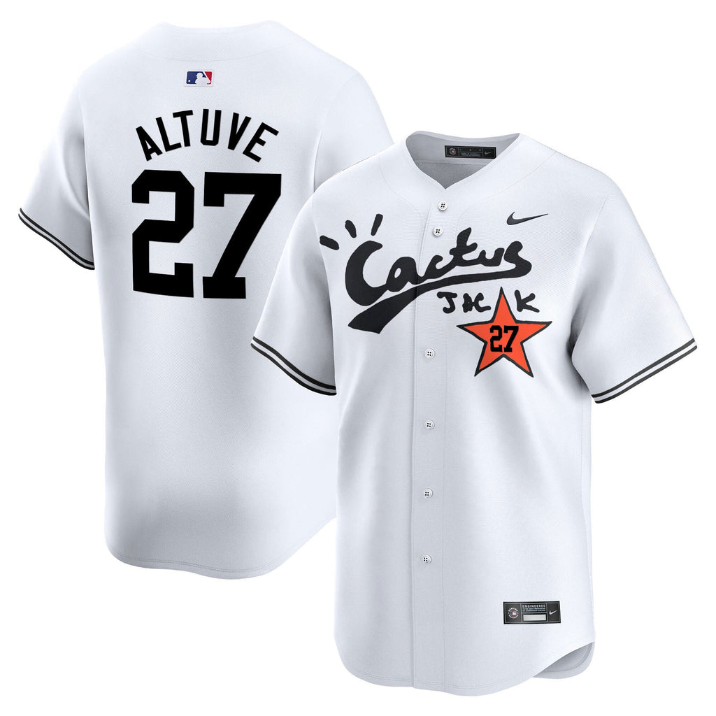 Men’s Houston Cactus Jack Vapor Premier Limited Jersey V2 – Stitched