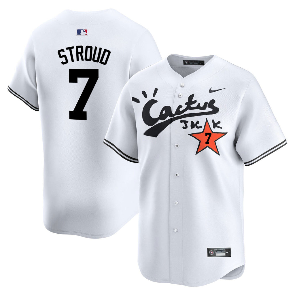 Men’s Houston Cactus Jack Vapor Premier Limited Jersey V2 – Stitched