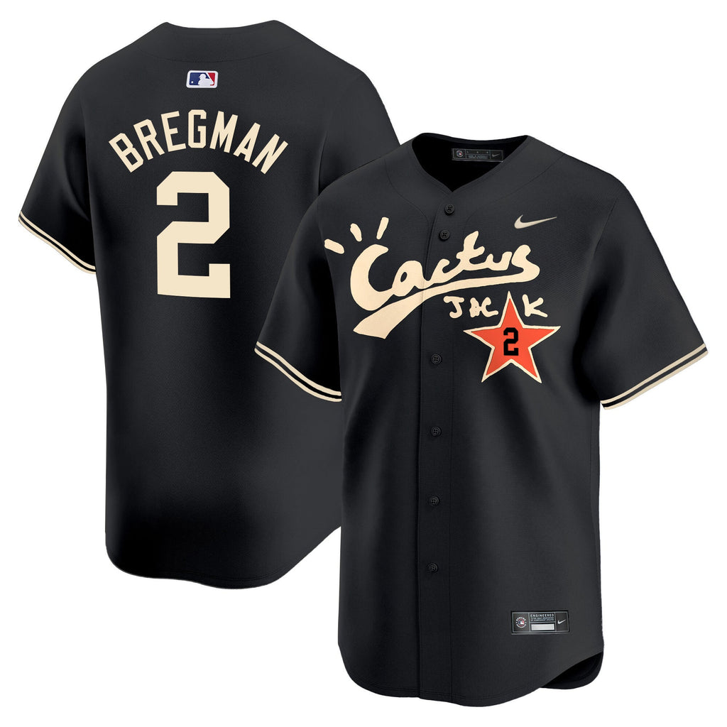 Men’s Houston Cactus Jack Vapor Premier Limited Jersey V2 – Stitched