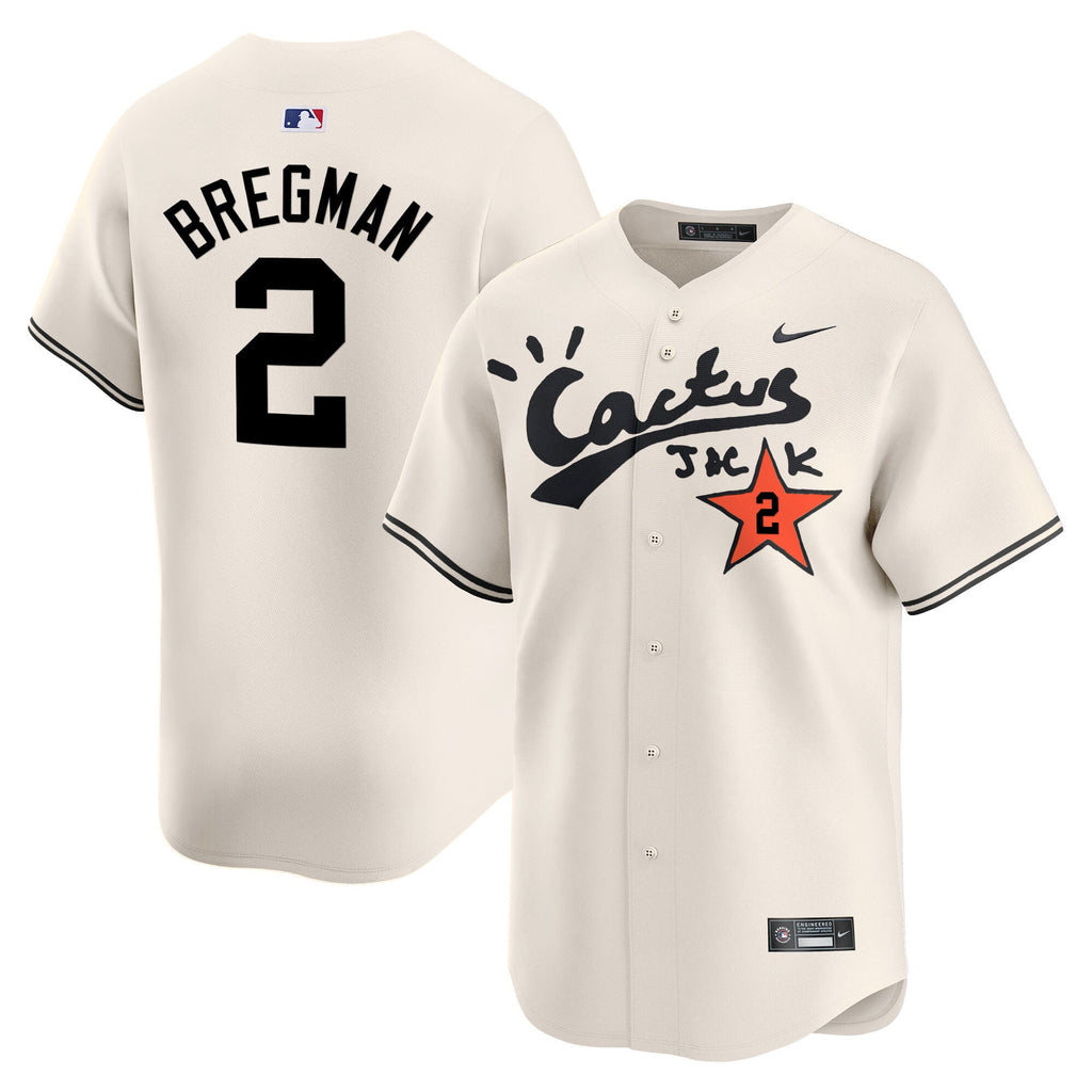 Men’s Houston Cactus Jack Vapor Premier Limited Jersey V2 – Stitched