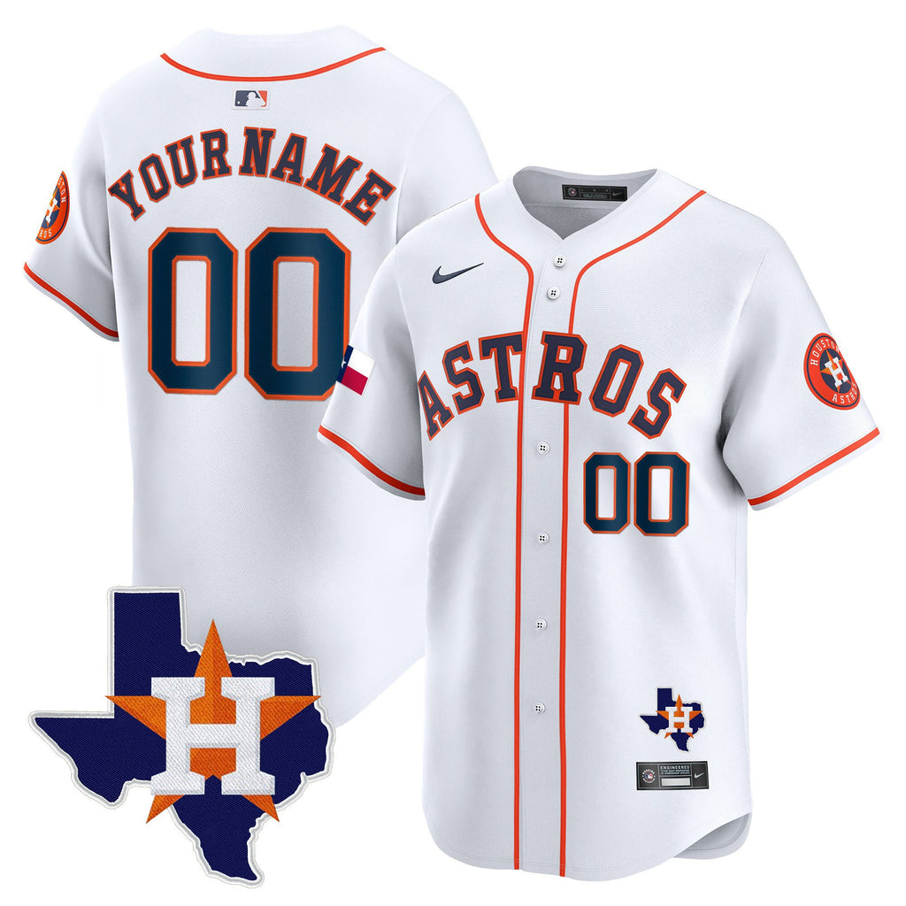 Houston Texas Patch Vapor Premier Limited Custom Jersey