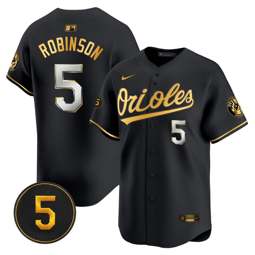 Men’s Baltimore Robinson Patch Vapor Premier Limited Jersey
