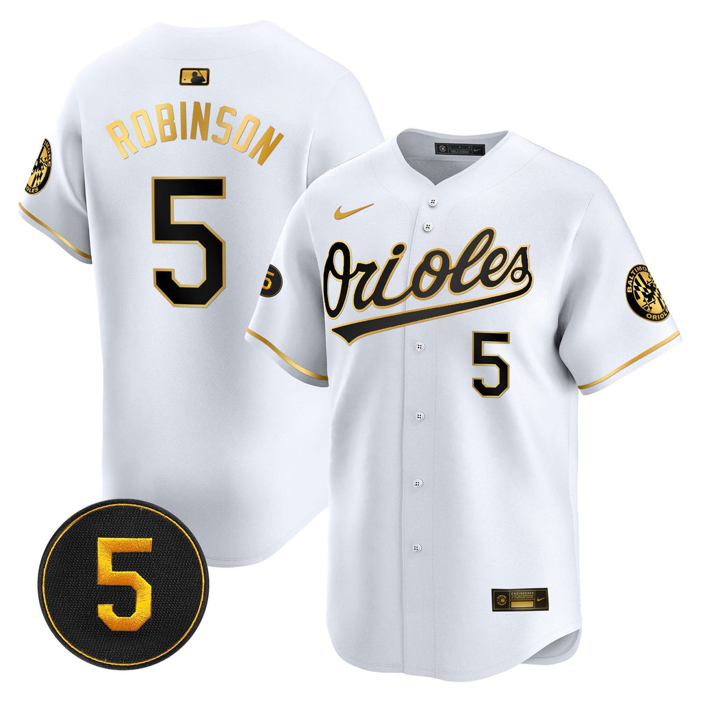 Men’s Baltimore Robinson Patch Vapor Premier Limited Jersey