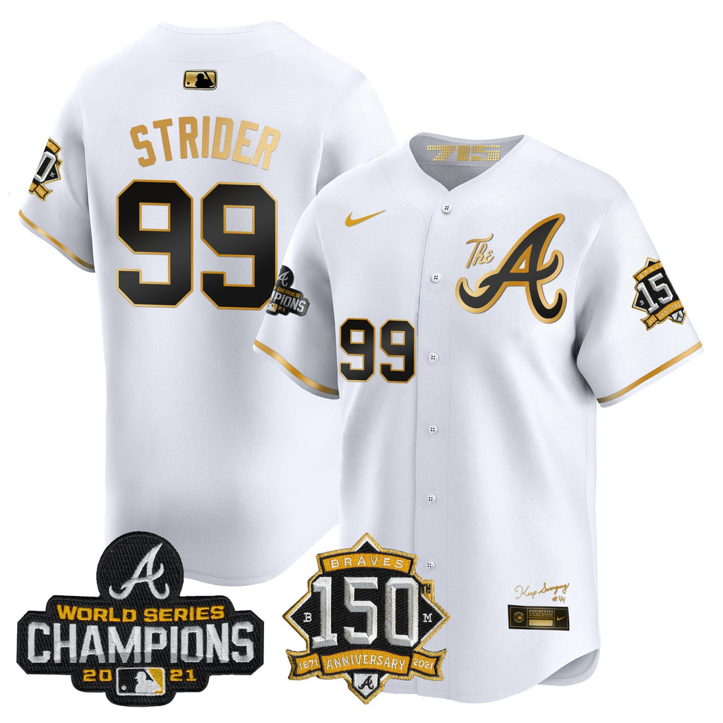 Men’s Atlanta Champions & 150th Patch Vapor Premier Limited Jersey