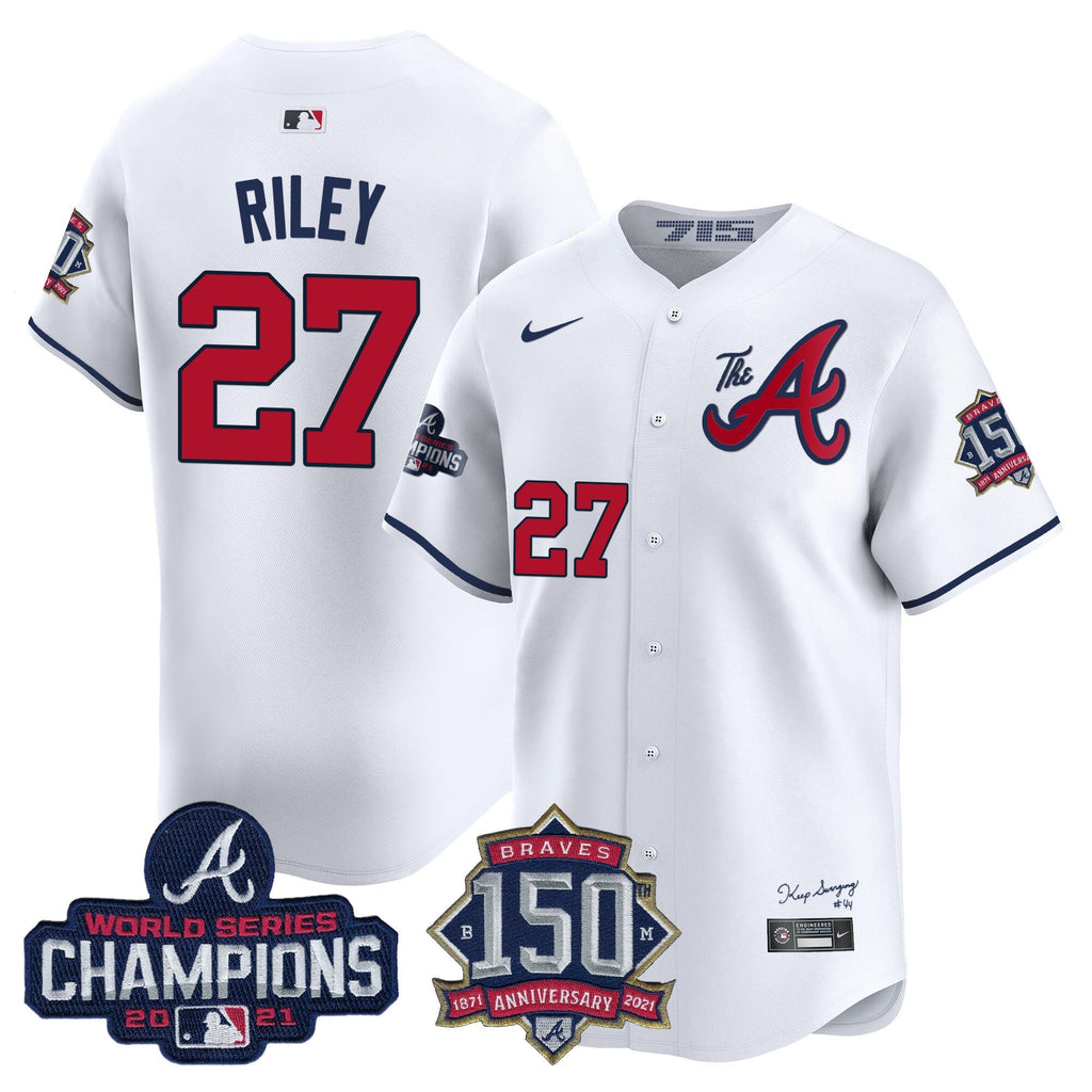 Men’s Atlanta Champions & 150th Patch Vapor Premier Limited Jersey
