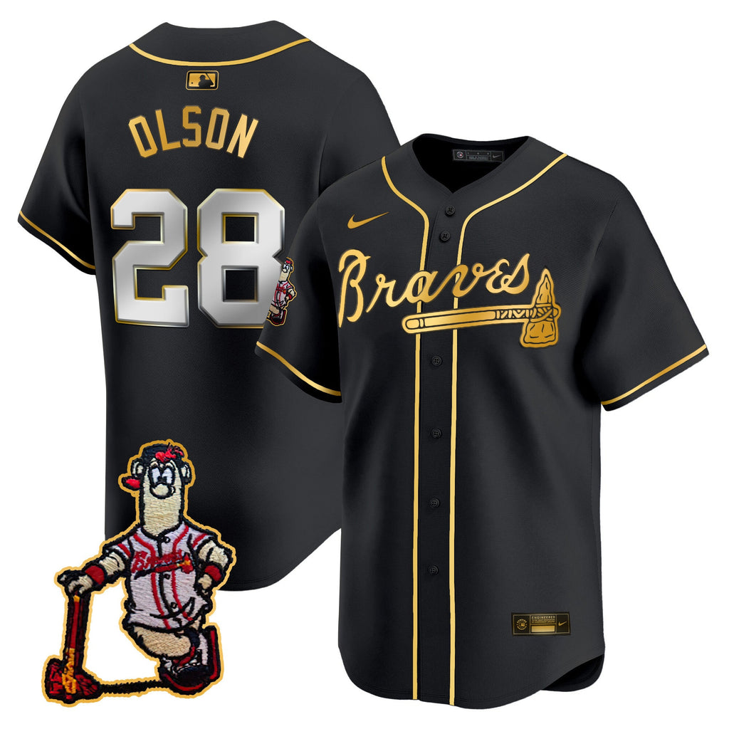 Men’s Atlanta Blooper Patch Vapor Premier Limited Jersey