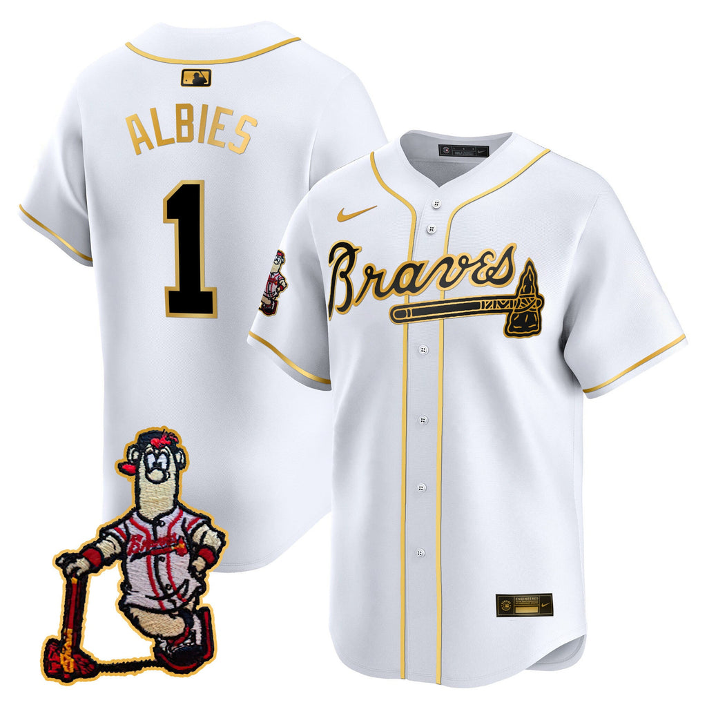 Men’s Atlanta Blooper Patch Vapor Premier Limited Jersey