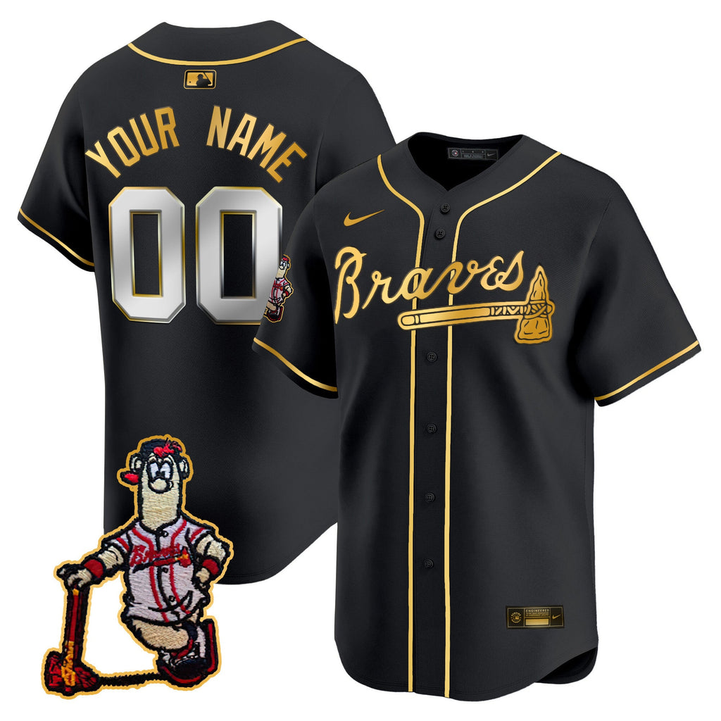 Atlanta Blooper Patch Vapor Premier Limited Custom Jersey