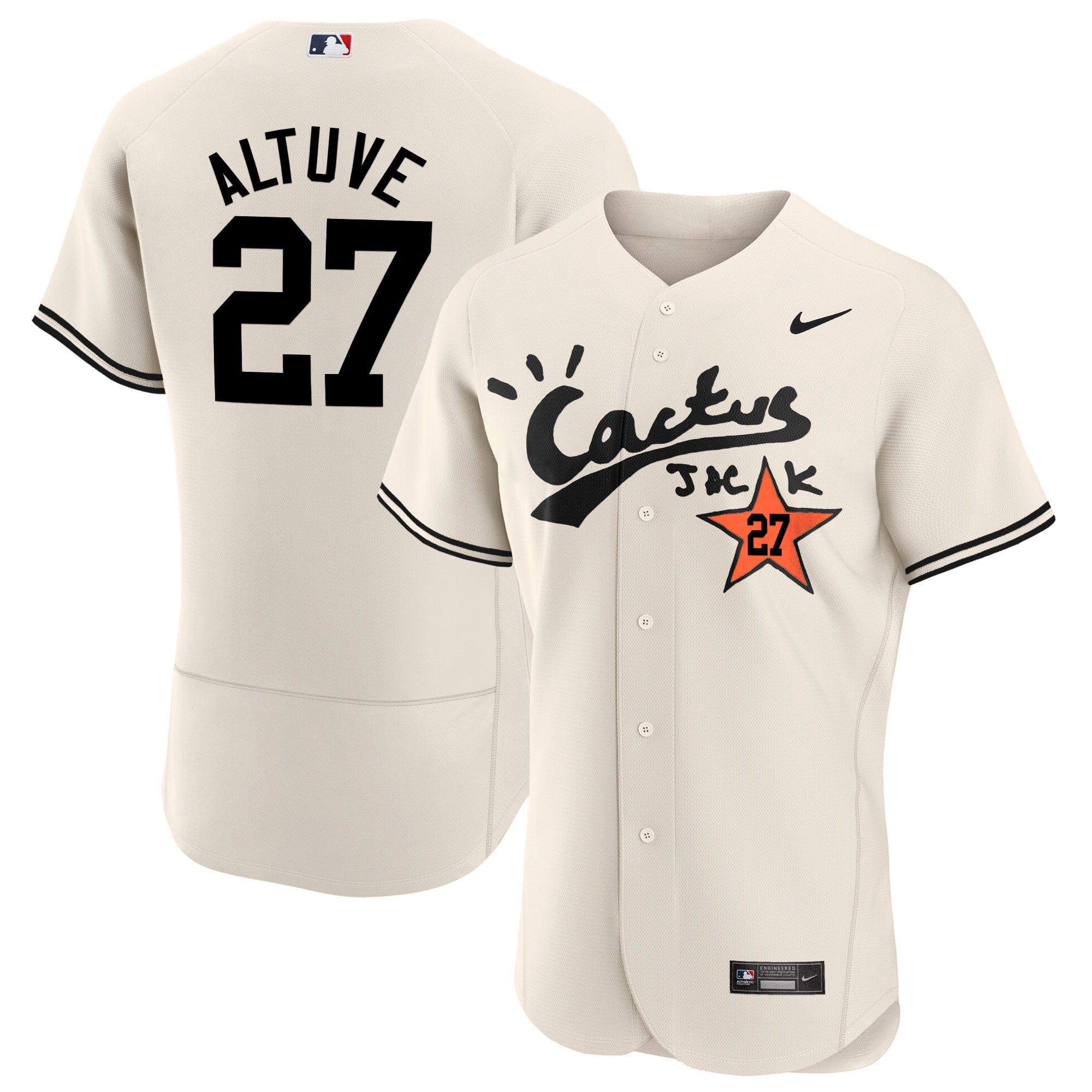 Men’s Houston Cactus Jack Flex Base Jersey V2 – Stitched