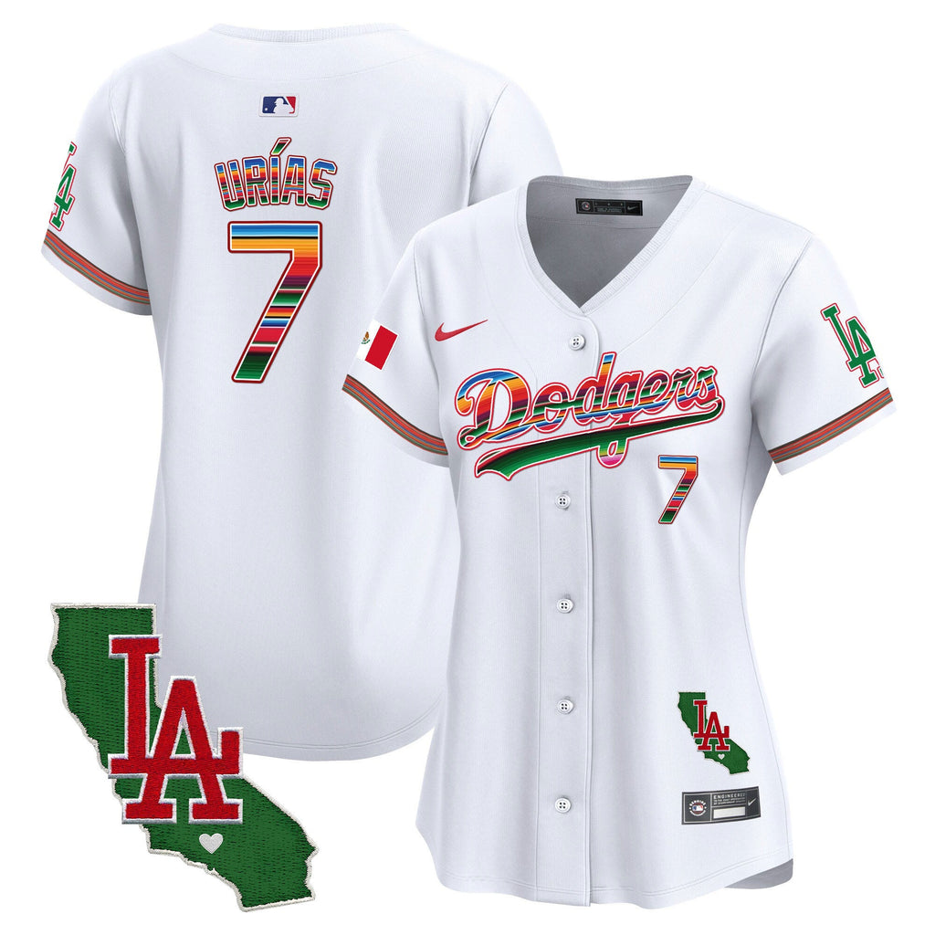 Women’s Mexico California Patch Vapor Premier Limited Jersey V2