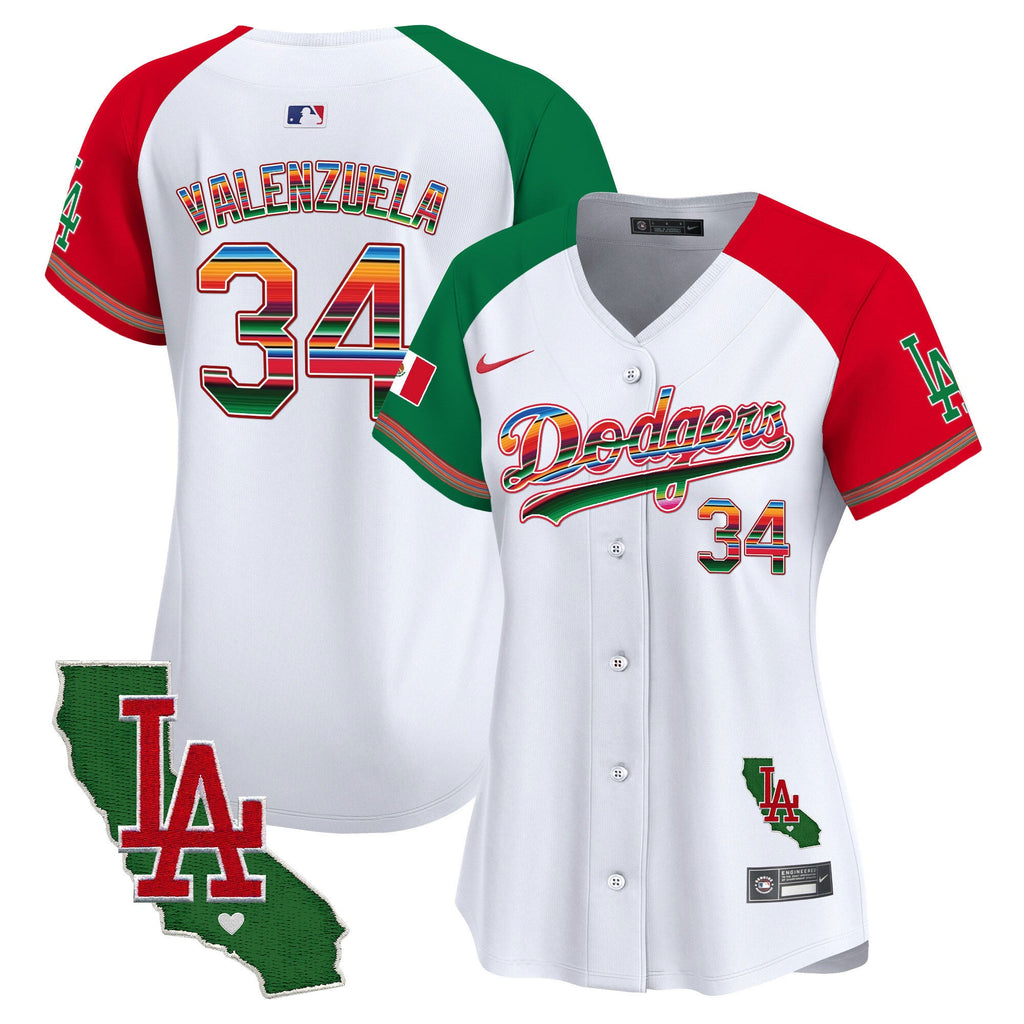 Women’s Mexico California Patch Vapor Premier Limited Jersey V2