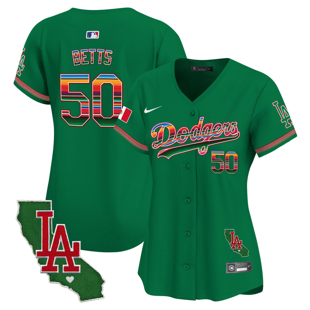 Women’s Mexico California Patch Vapor Premier Limited Jersey V2