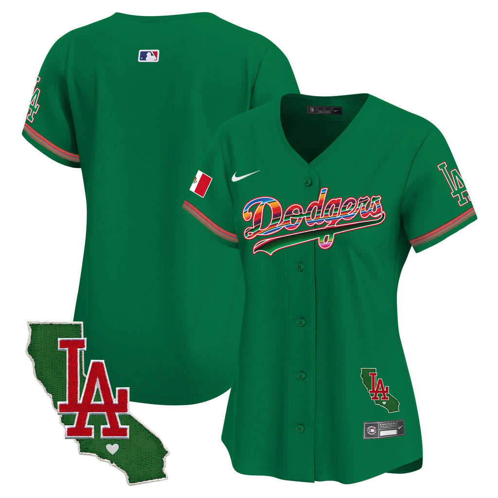 Women’s Mexico California Patch Vapor Premier Limited Jersey V2
