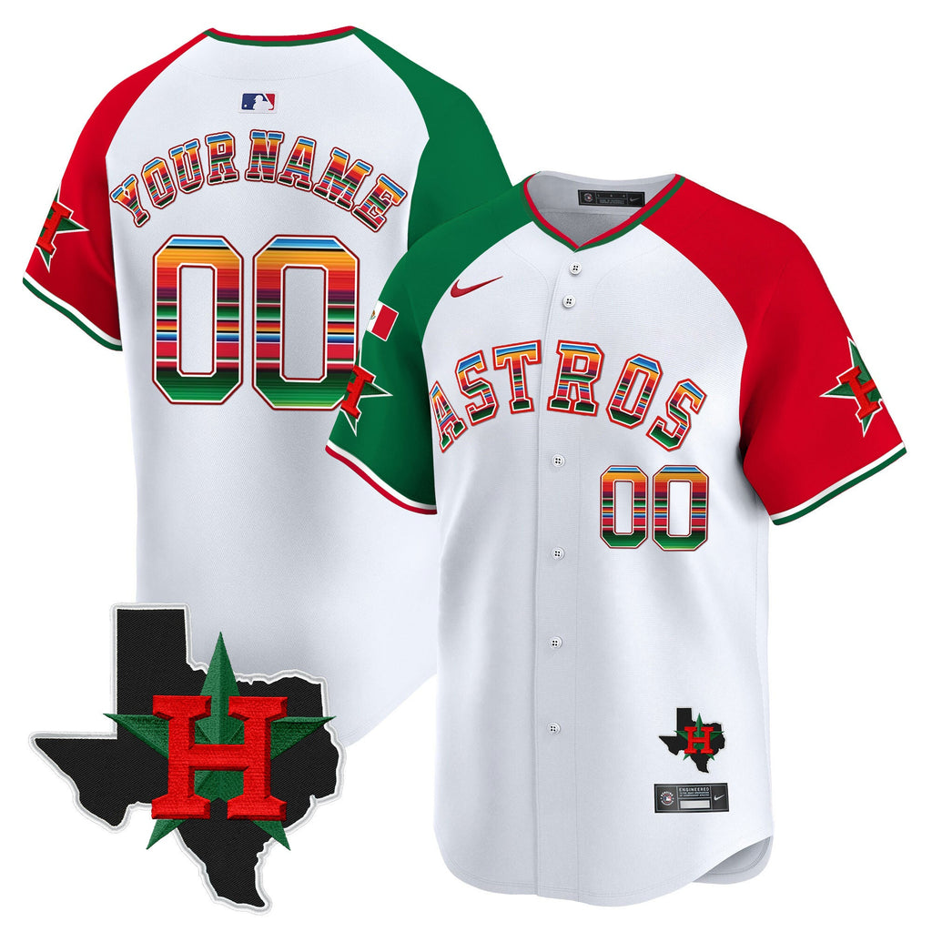 Mexico Texas Patch Vapor Premier Limited Custom Jersey V2