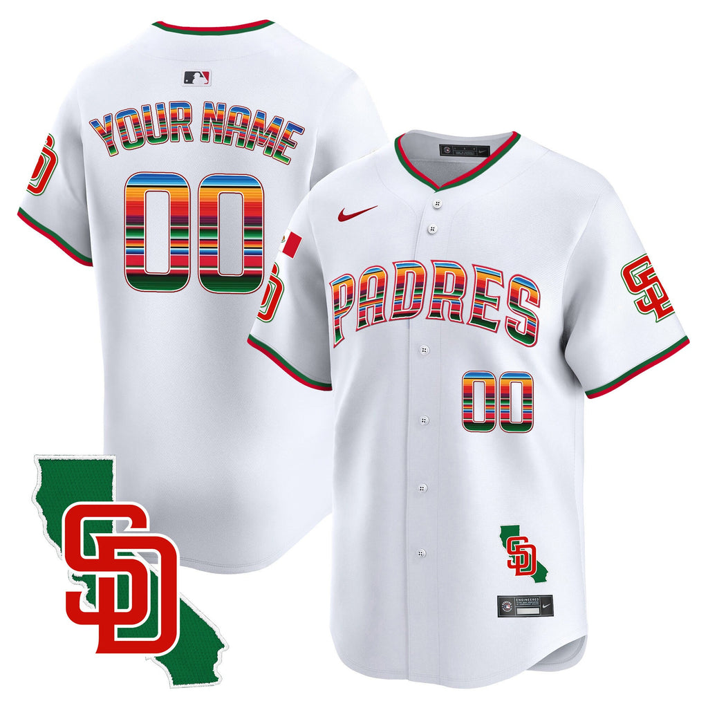 Mexico California Patch Vapor Premier Limited Custom Jersey V3
