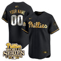 2008 World Series Champions Patch Vapor Premier Limited Custom Jersey