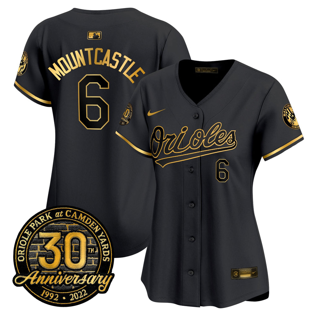 Women’s Camden Yards 30th Anniversary Patch Vapor Premier Limited Jersey