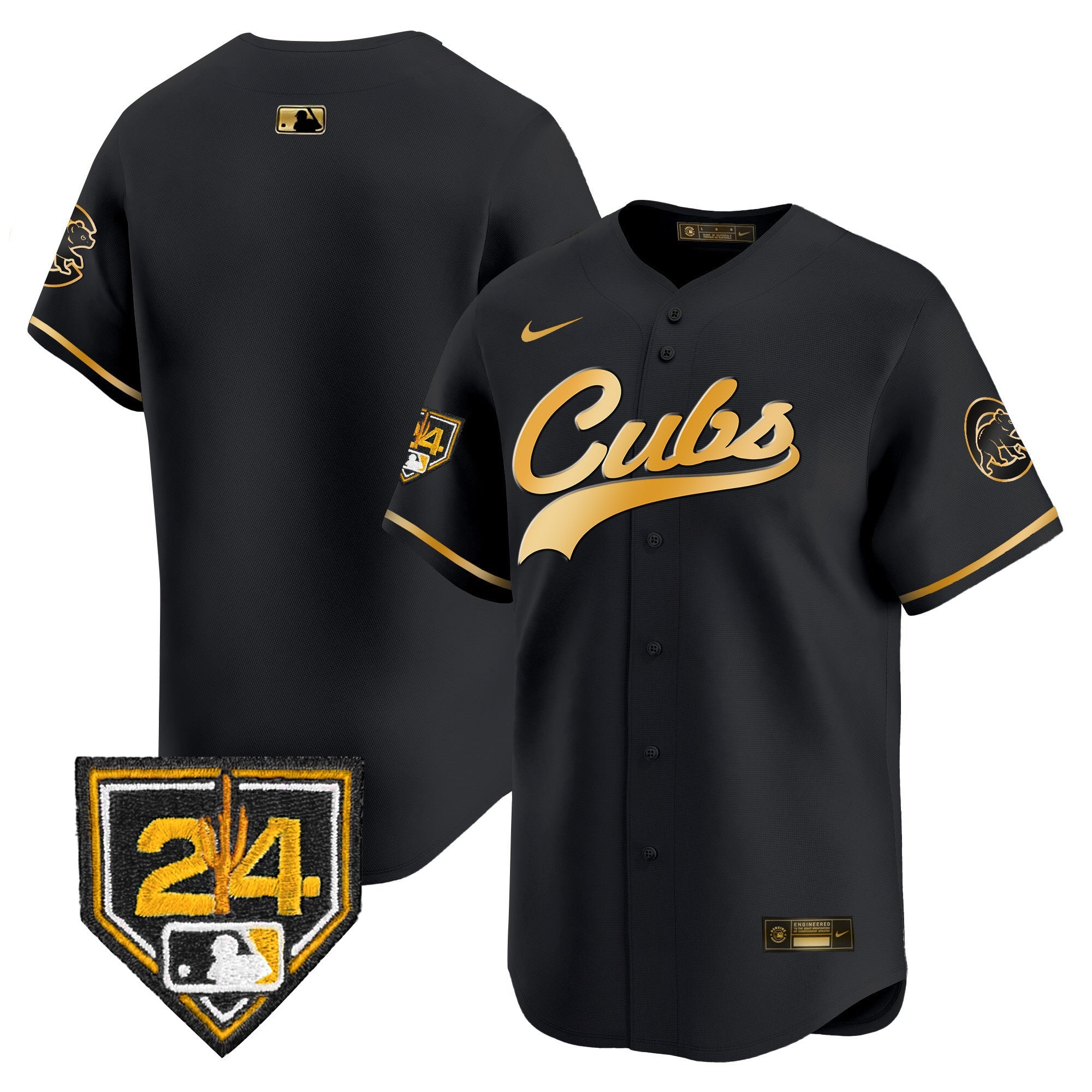 Men’s Chicago 2024 Spring Training Patch Vapor Premier Limited Jersey