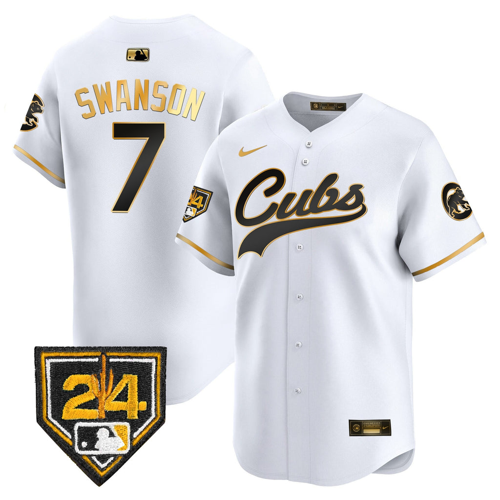 Men’s Chicago 2024 Spring Training Patch Vapor Premier Limited Jersey