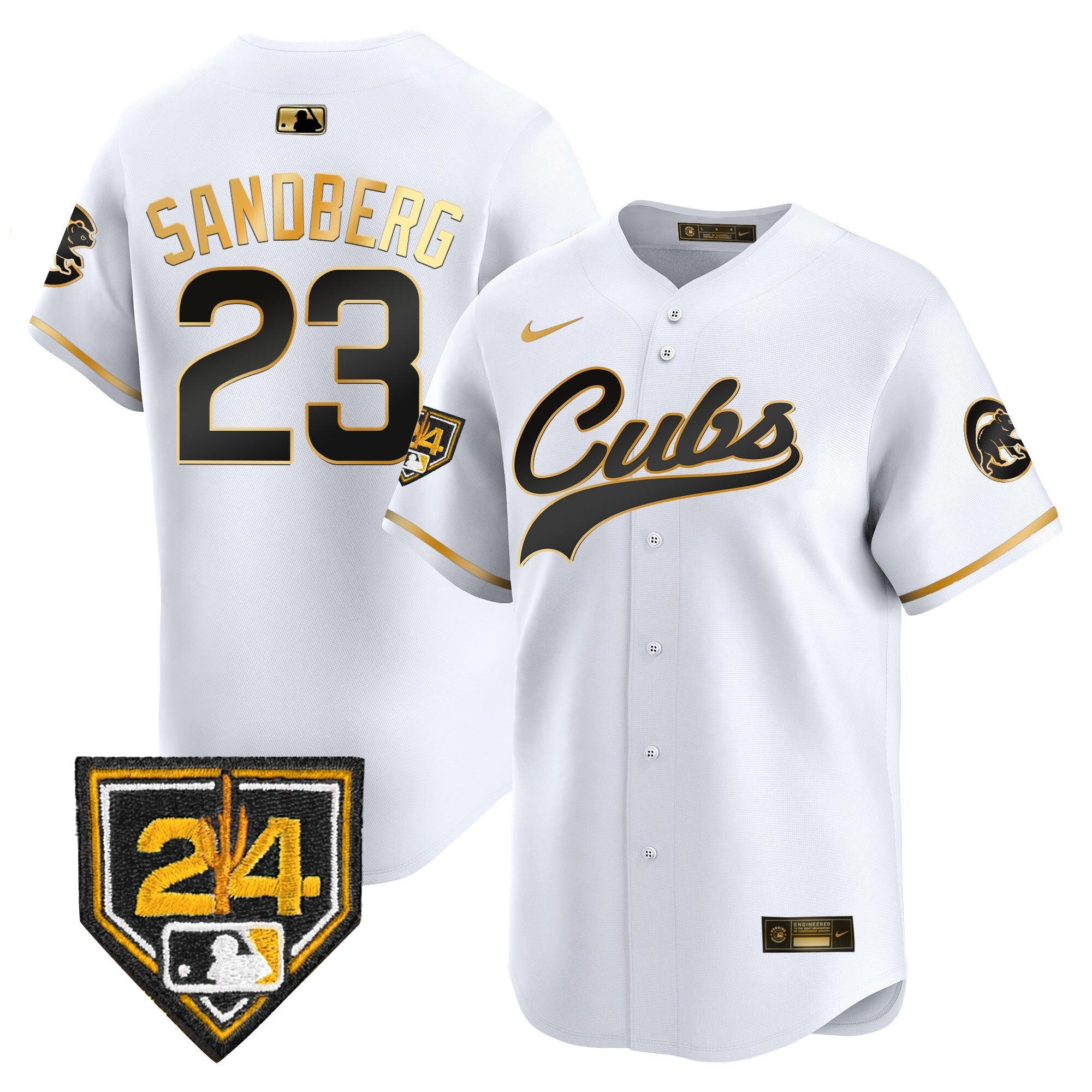 Men’s Chicago 2024 Spring Training Patch Vapor Premier Limited Jersey