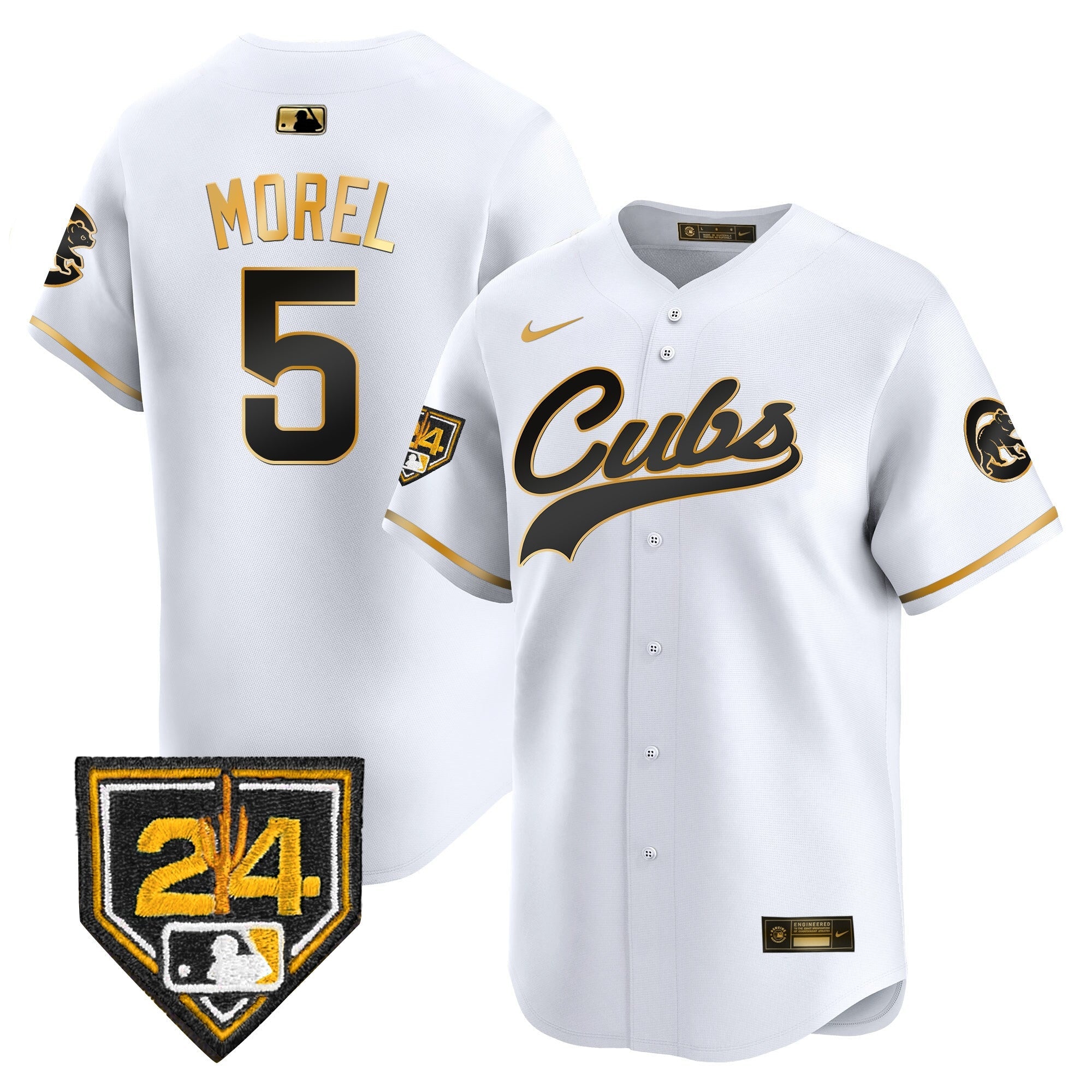 Men’s Chicago 2024 Spring Training Patch Vapor Premier Limited Jersey