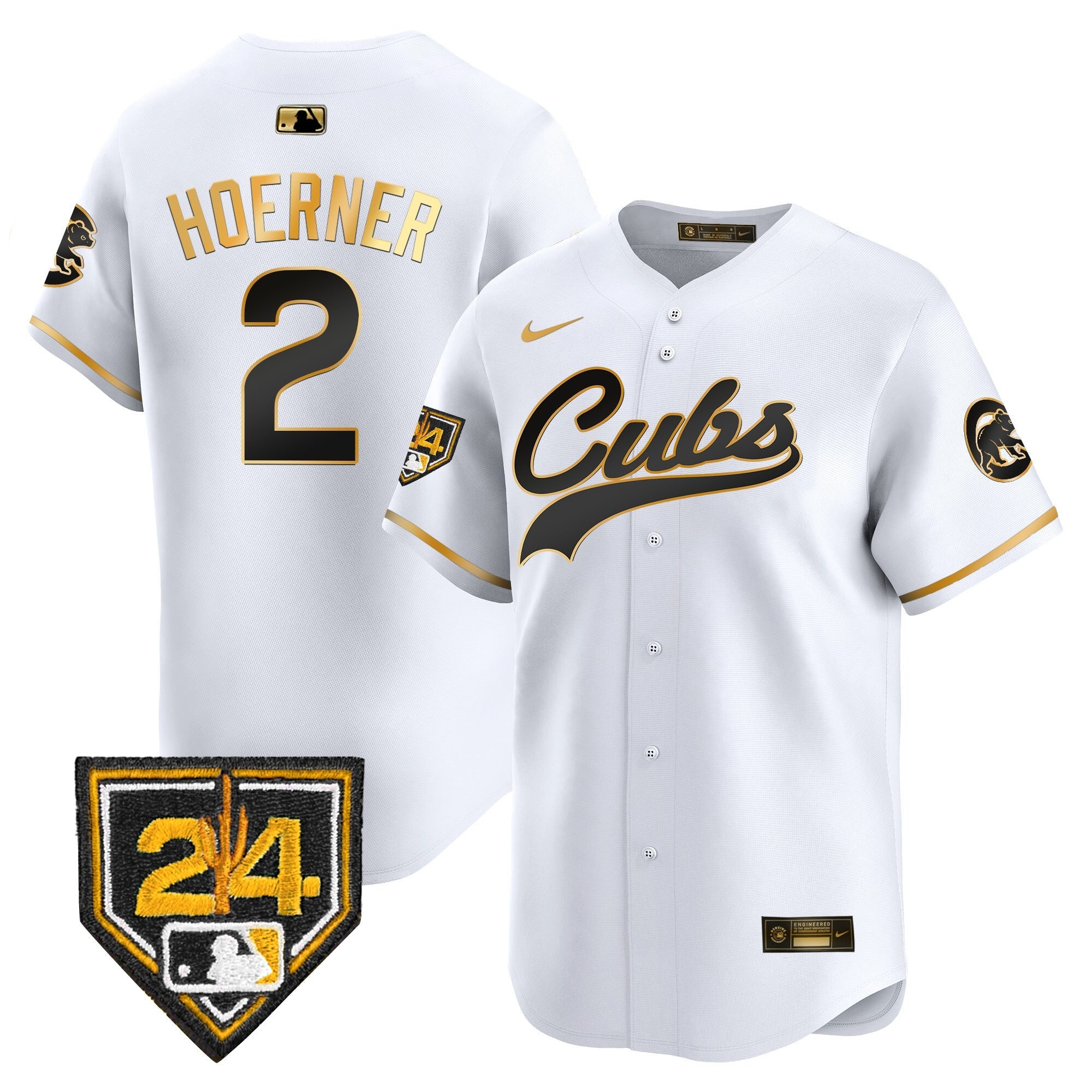 Men’s Chicago 2024 Spring Training Patch Vapor Premier Limited Jersey