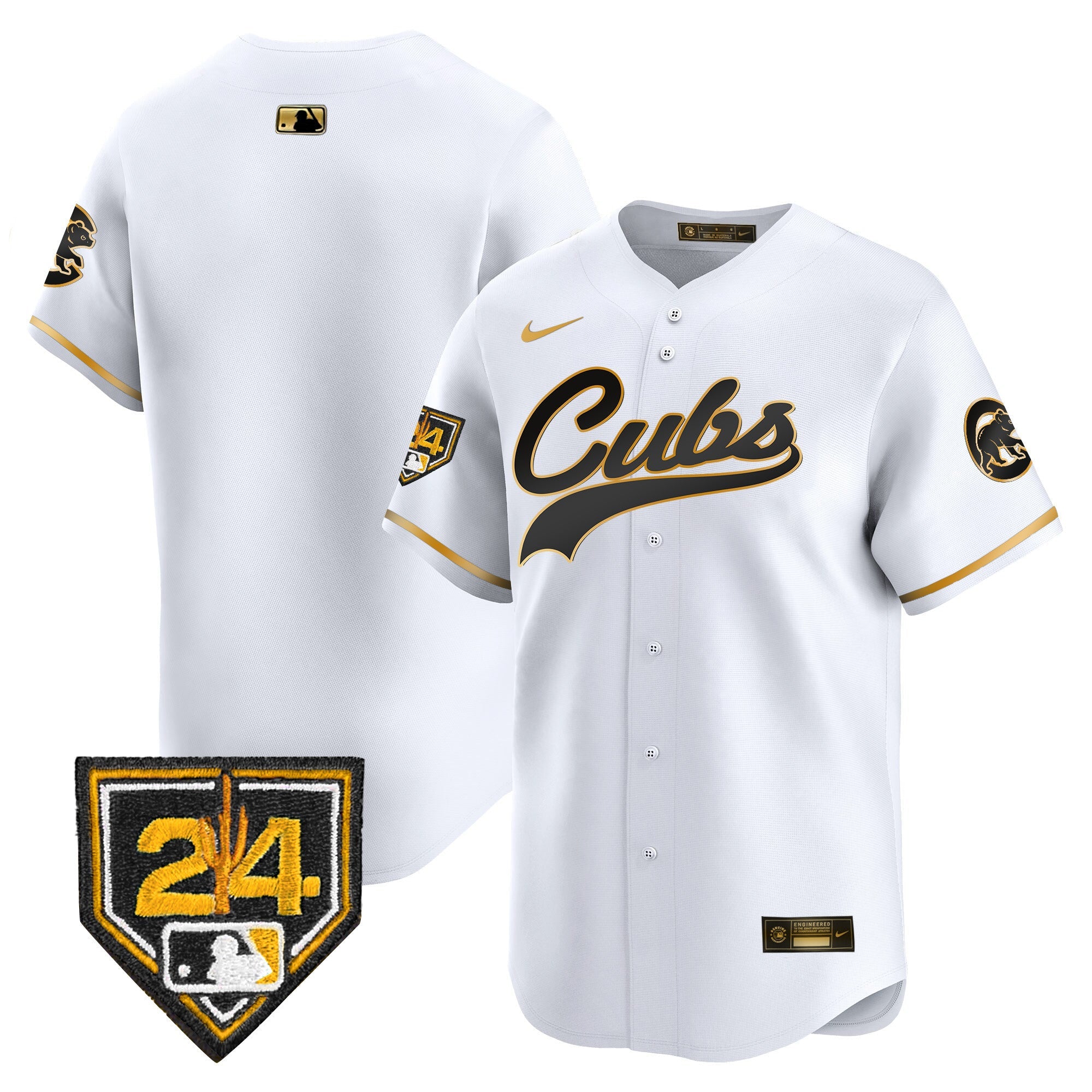 Men’s Chicago 2024 Spring Training Patch Vapor Premier Limited Jersey