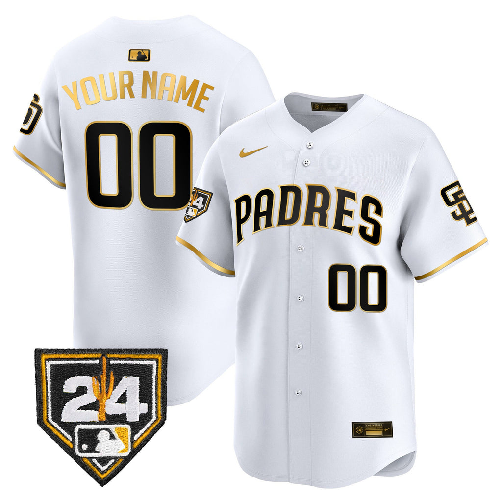 2024 Spring Training Patch Vapor Premier Limited Custom Jersey