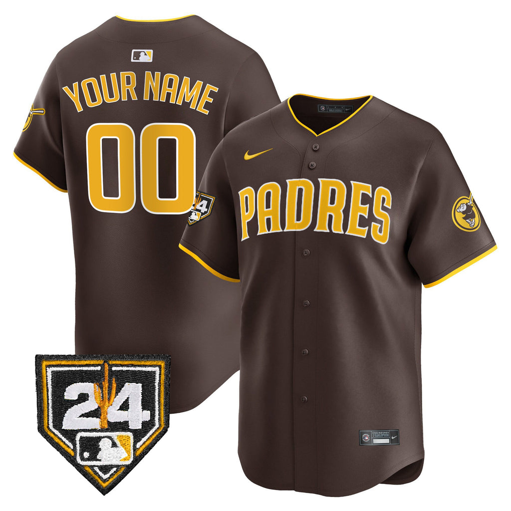 2024 Spring Training Patch Vapor Premier Limited Custom Jersey