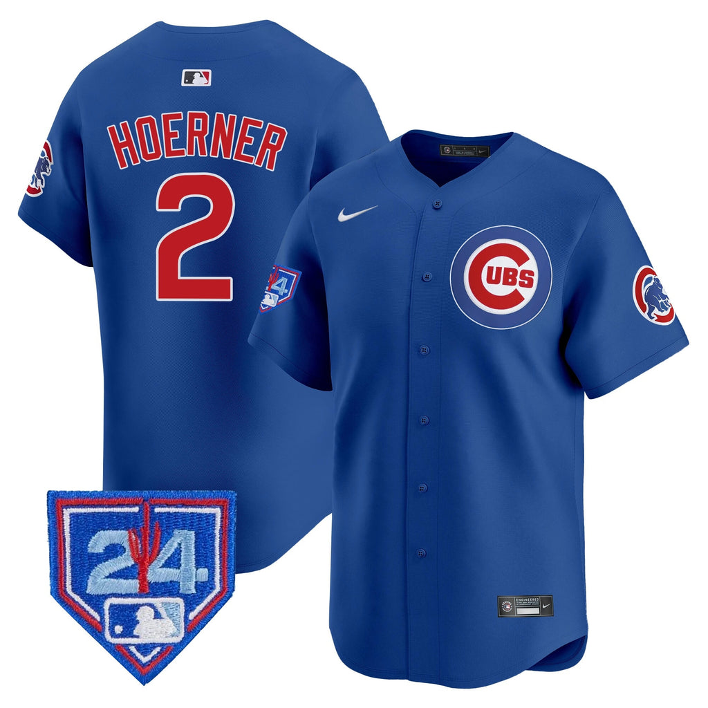 Men’s Chicago 2024 Spring Training Patch Vapor Premier Limited Jersey V2
