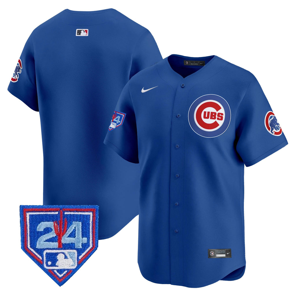 Men’s Chicago 2024 Spring Training Patch Vapor Premier Limited Jersey V2
