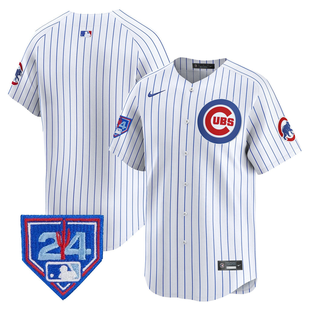 Men’s Chicago 2024 Spring Training Patch Vapor Premier Limited Jersey V2