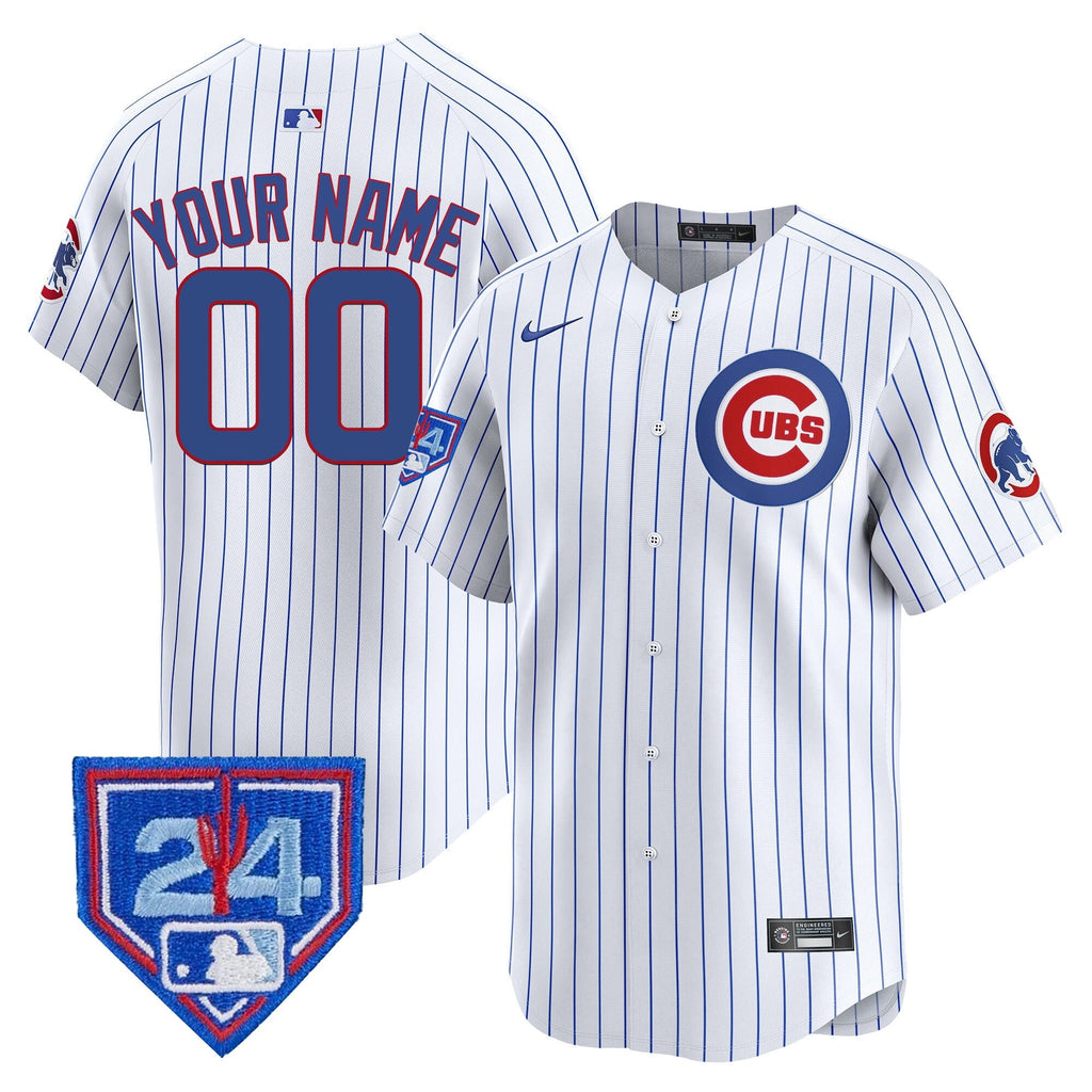 Chicago 2024 Spring Training Patch Vapor Premier Limited Custom Jersey V2