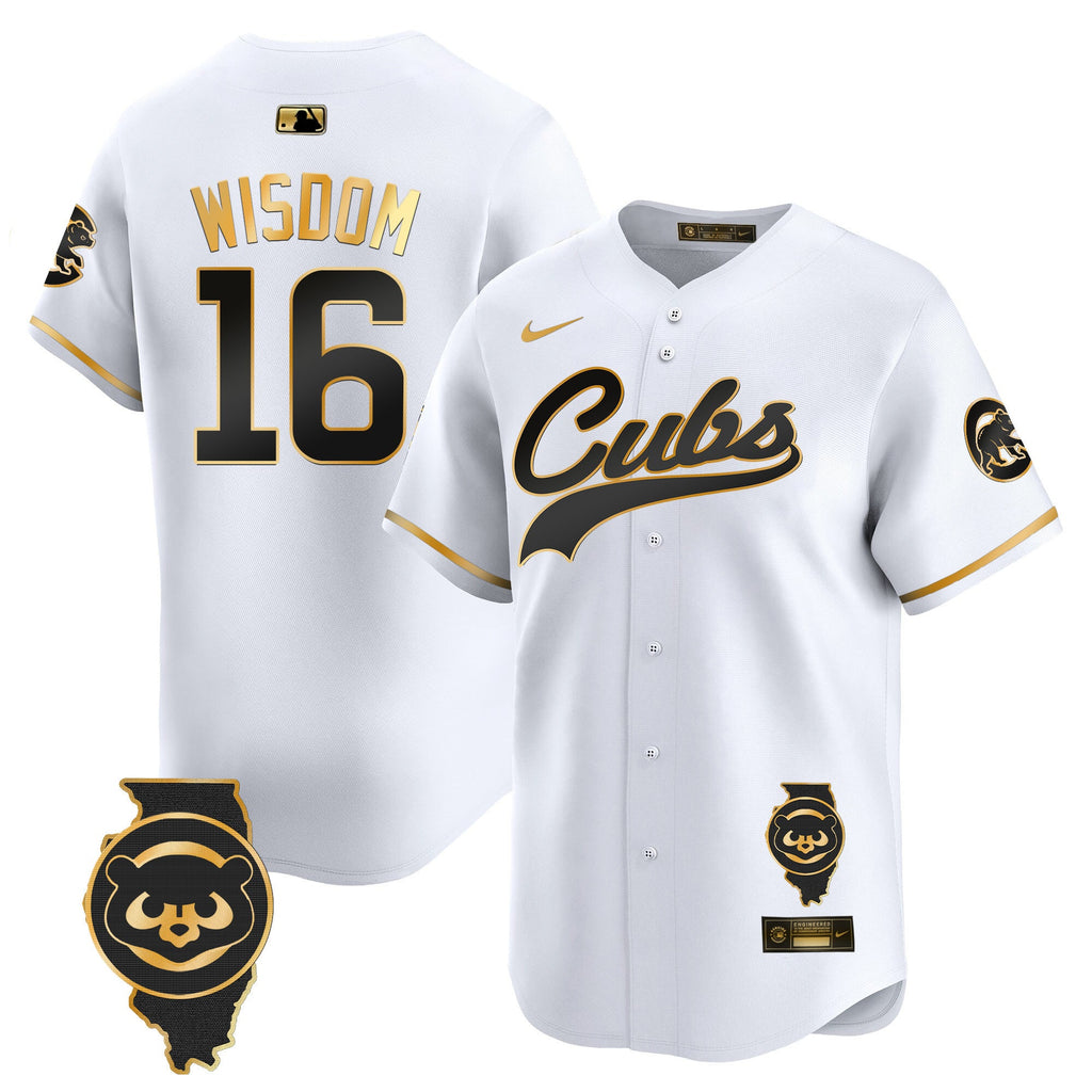 Men’s Chicago Illinois Patch Vapor Premier Limited Jersey