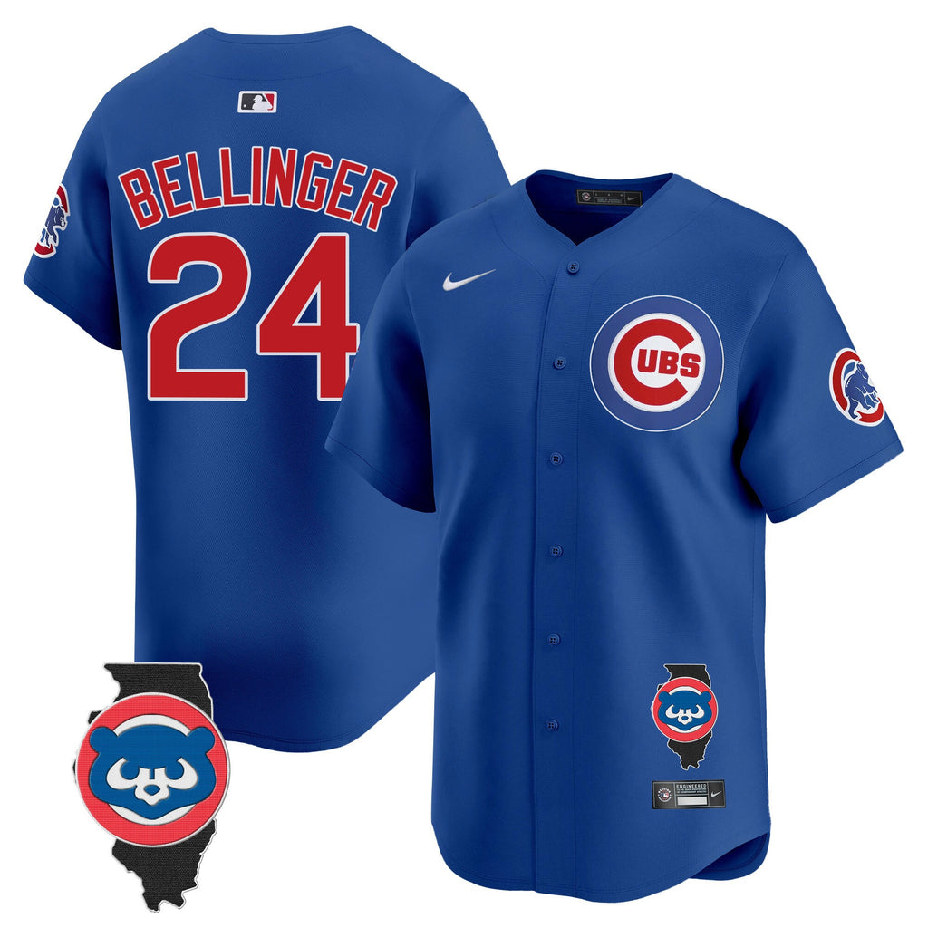 Men’s Chicago Illinois Patch Vapor Premier Limited Jersey