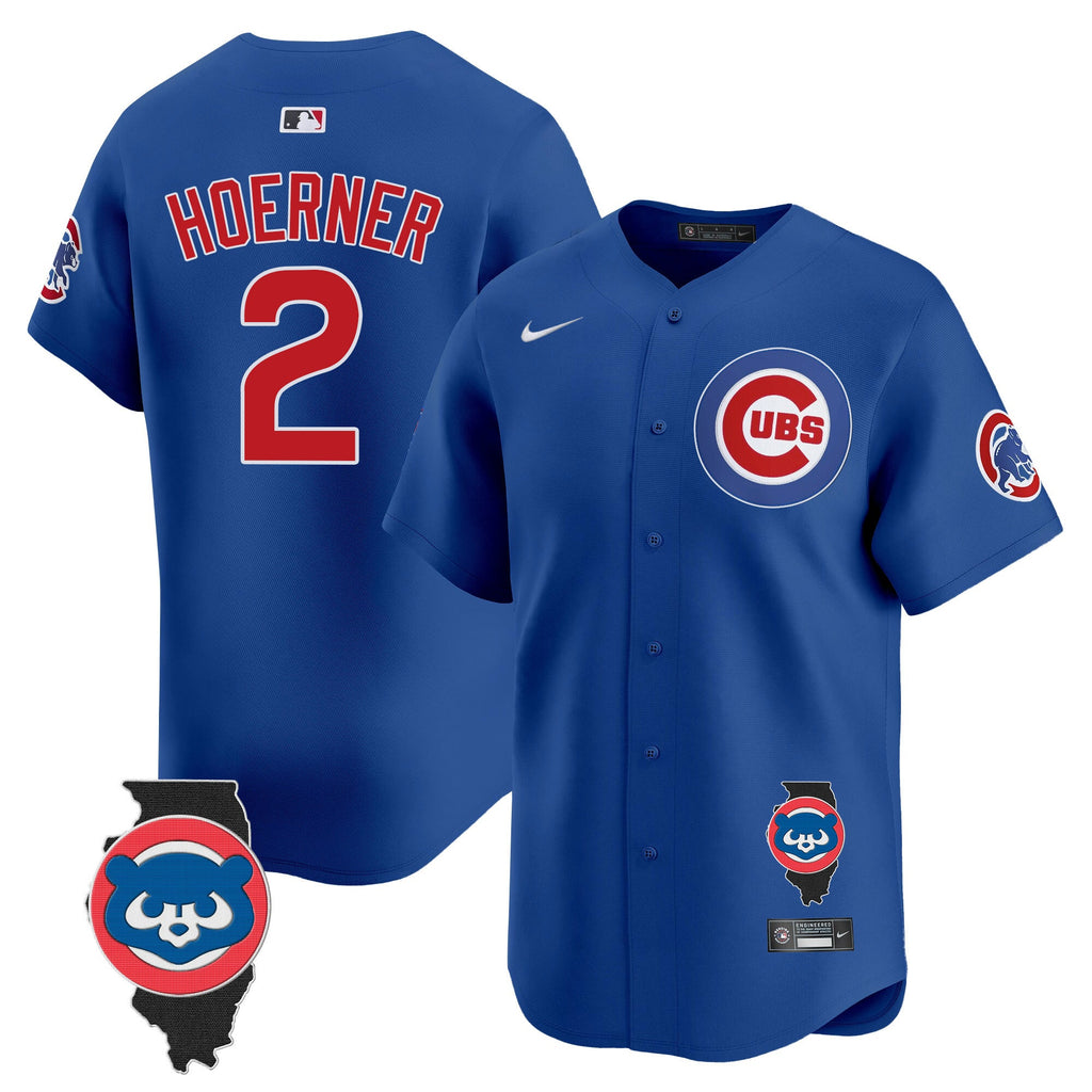 Men’s Chicago Illinois Patch Vapor Premier Limited Jersey