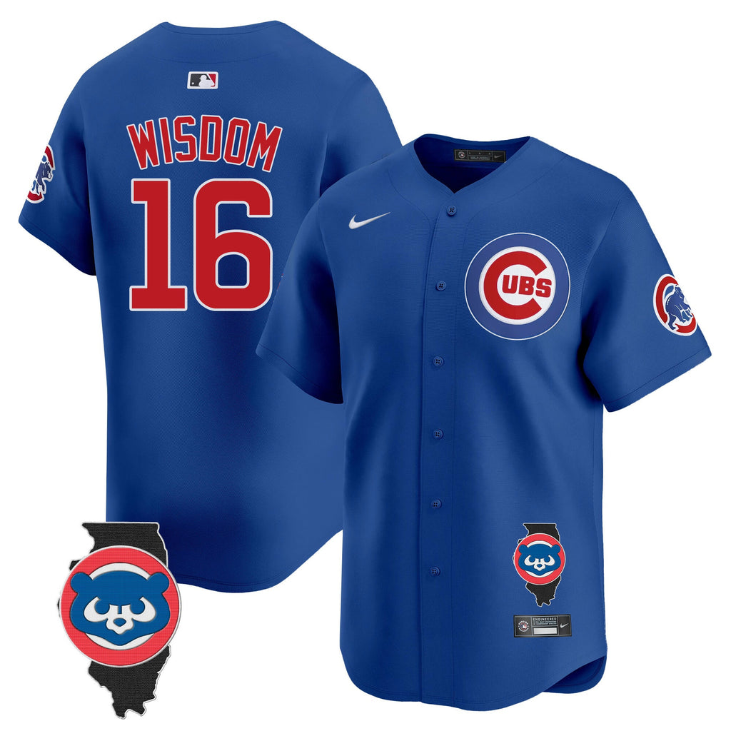 Men’s Chicago Illinois Patch Vapor Premier Limited Jersey