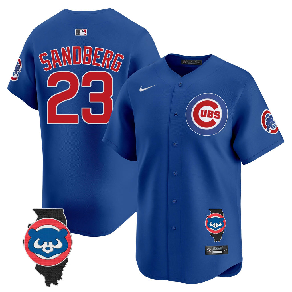 Men’s Chicago Illinois Patch Vapor Premier Limited Jersey V2