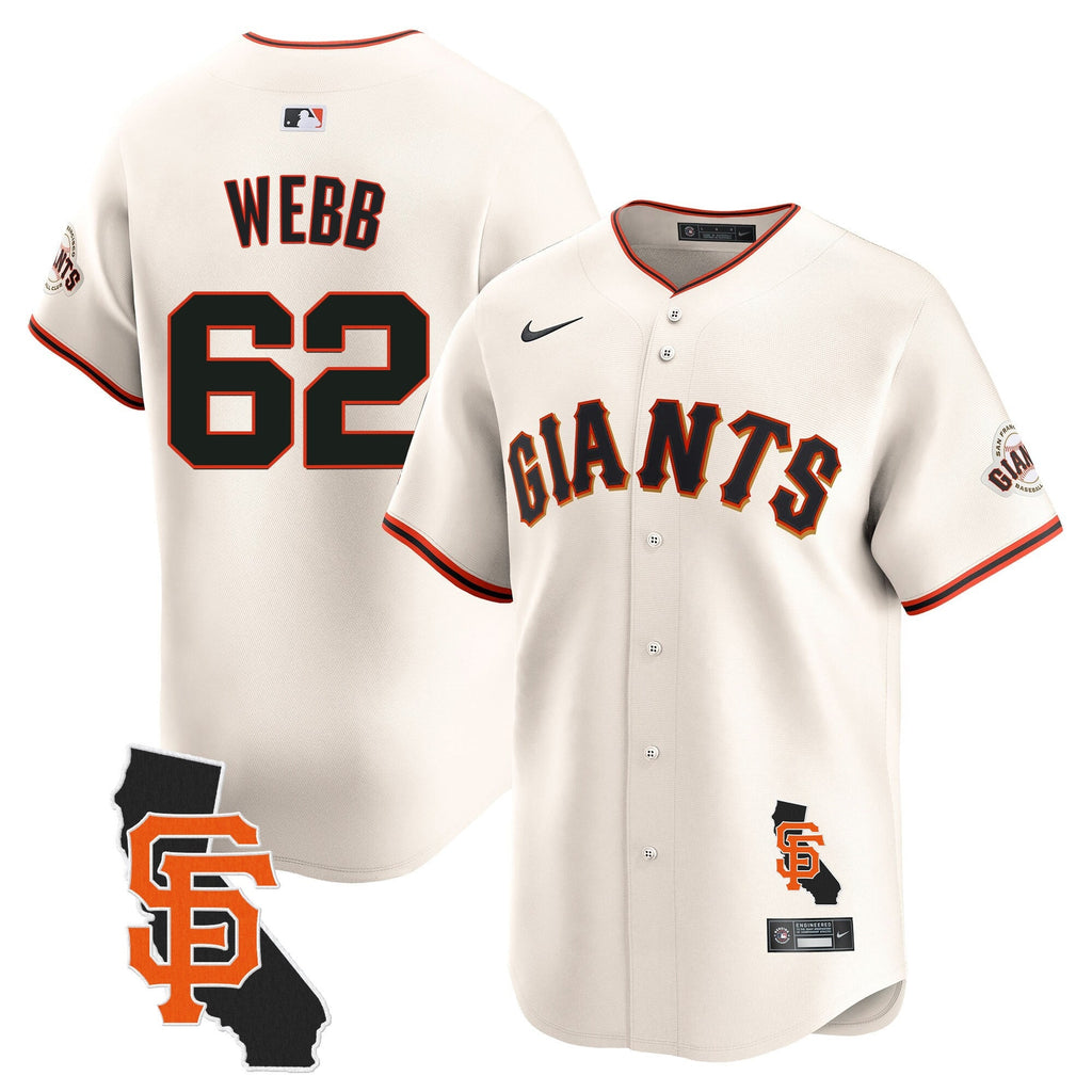 Men’s San Francisco California Patch Vapor Premier Limited Jersey