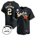 Men’s Houston Cactus Jack Patch Vapor Premier Limited Jersey V5 – Stitched