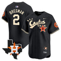 Men’s Houston Cactus Jack Patch Vapor Premier Limited Jersey V7