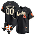 Houston Cactus Jack Patch Vapor Premier Limited Custom Jersey V7 – Stitched