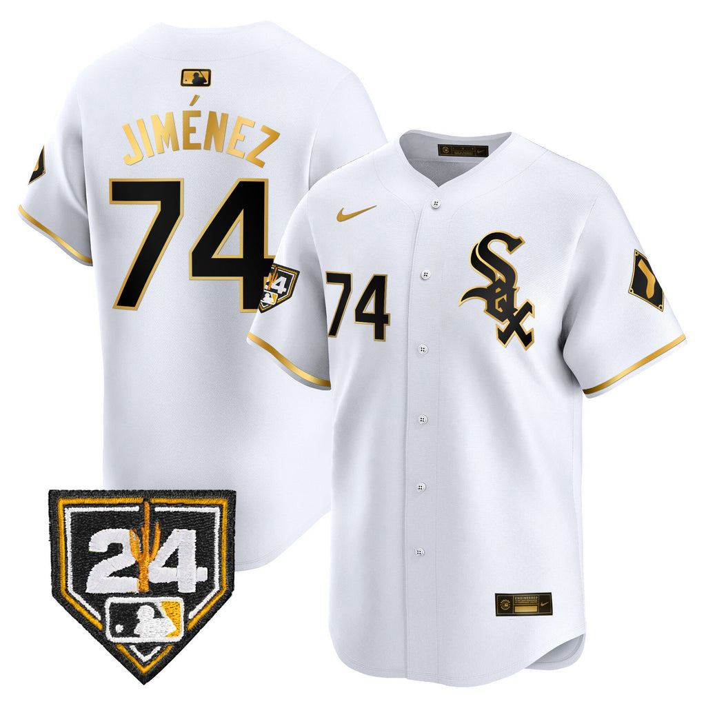 Men’s Chicago 2024 Spring Training Patch Vapor Premier Limited Jersey