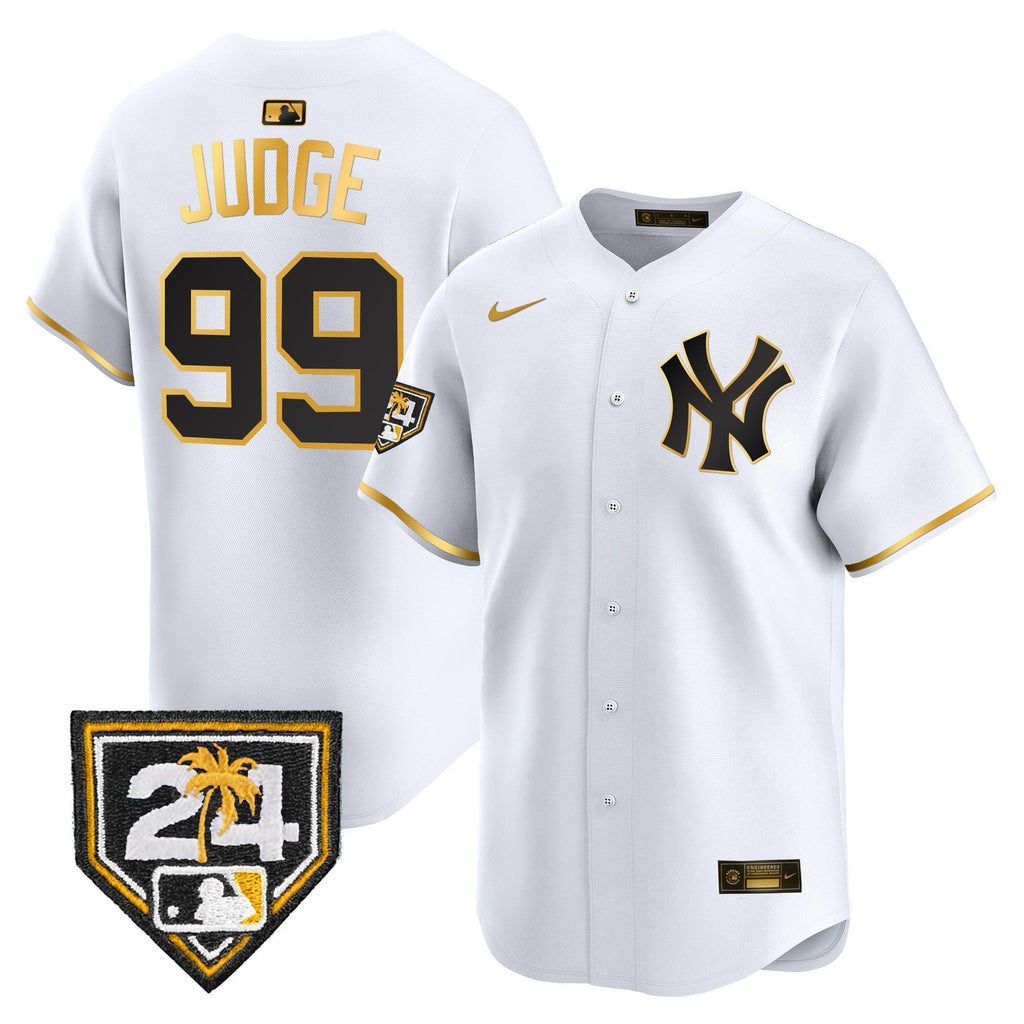 Men’s New York 2024 Spring Training Patch Vapor Premier Limited Jersey