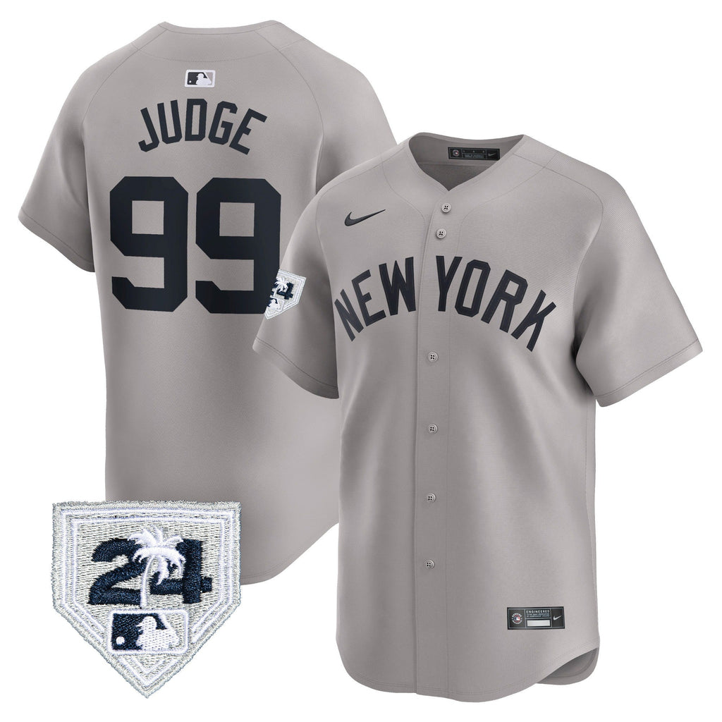 Men’s New York 2024 Spring Training Patch Vapor Premier Limited Jersey