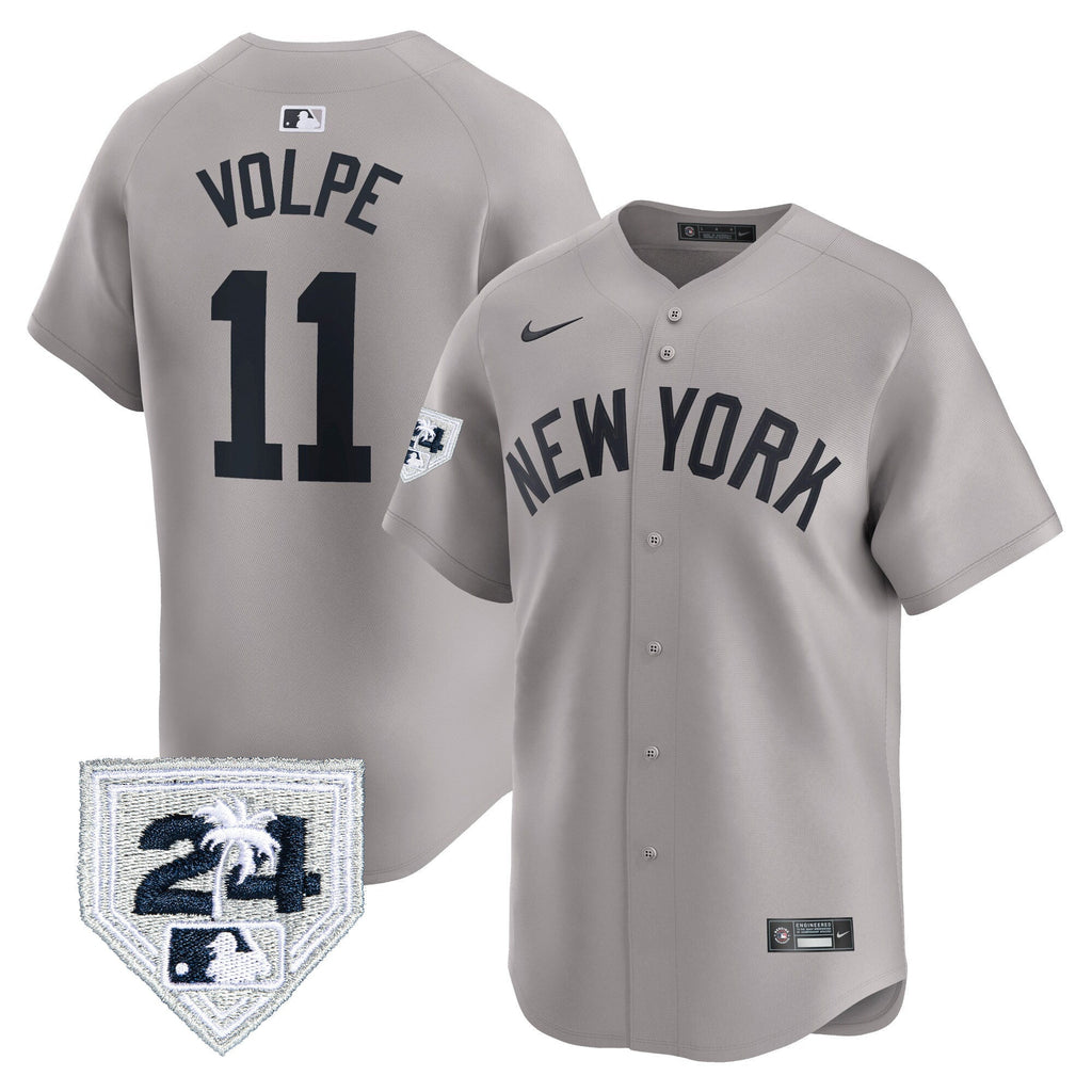 Men’s New York 2024 Spring Training Patch Vapor Premier Limited Jersey