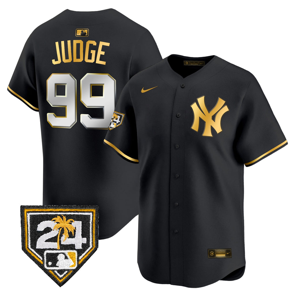 Men’s New York 2024 Spring Training Patch Vapor Premier Limited Jersey