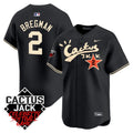 Men’s Cactus Jack Celebrity Softball Game Patch Vapor Premier Limited Jersey V2 – Stitched