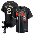 Men’s Houston Cactus Jack Patch Vapor Premier Limited Jersey – Stitched