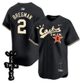 Men’s Houston Cactus Jack Patch Vapor Premier Limited Jersey V2 – Stitched
